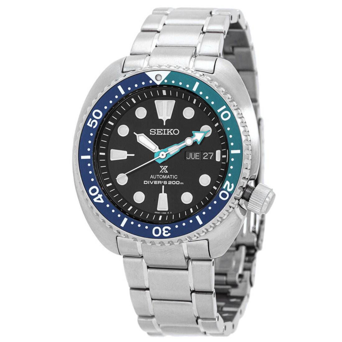 Seiko Prospex Turtle Tropical Lagoon Green Gradient Diver SRPJ35