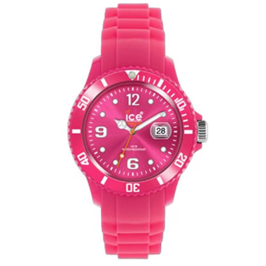 Ice-Watch Ice-Summer Sili Unisex Pink Strap Quartz Watch - SS.FP.B.S.11