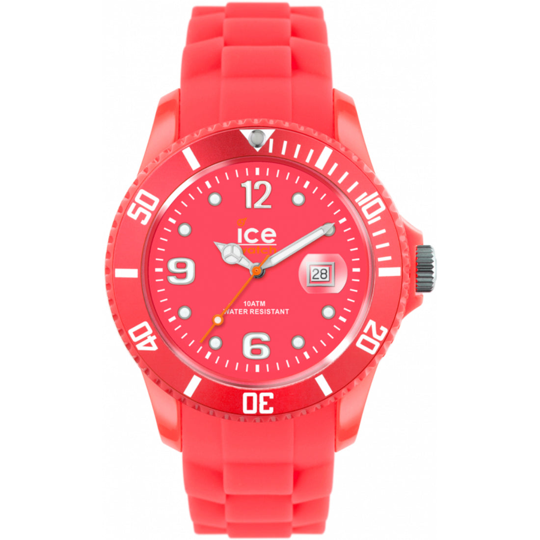 Ice-Watch Ice-Summer Sili Unisex Red Strap Quartz Watch - SS.NRD.S.S.12