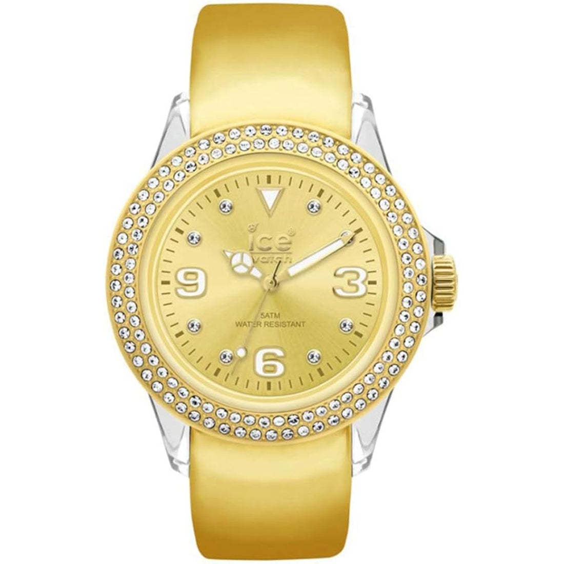 Ice-Watch Stone Tycoon Swarovski Women's Gold Strap Quartz Watch - ST.GG.U.L.10