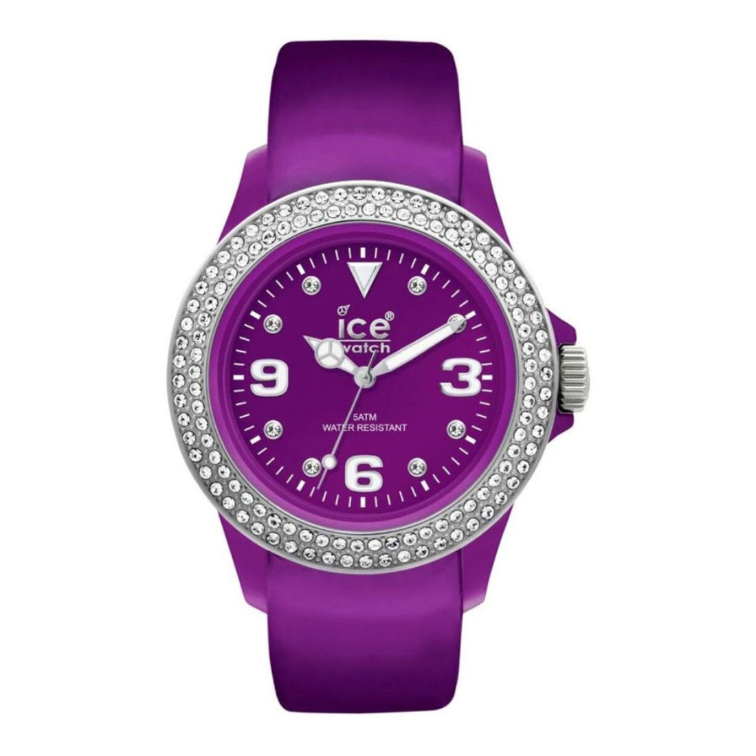 Ice-Watch Stone Tycoon Unisex Purple Strap Quartz Watch - ST.PS.U.L.10
