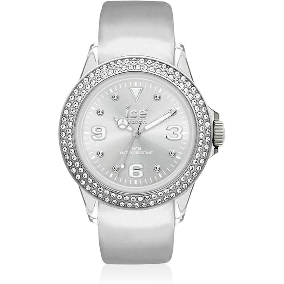 Ice-Watch Stone Collection Women's Silver Strap Quartz Watch - ST.SS.U.L.10