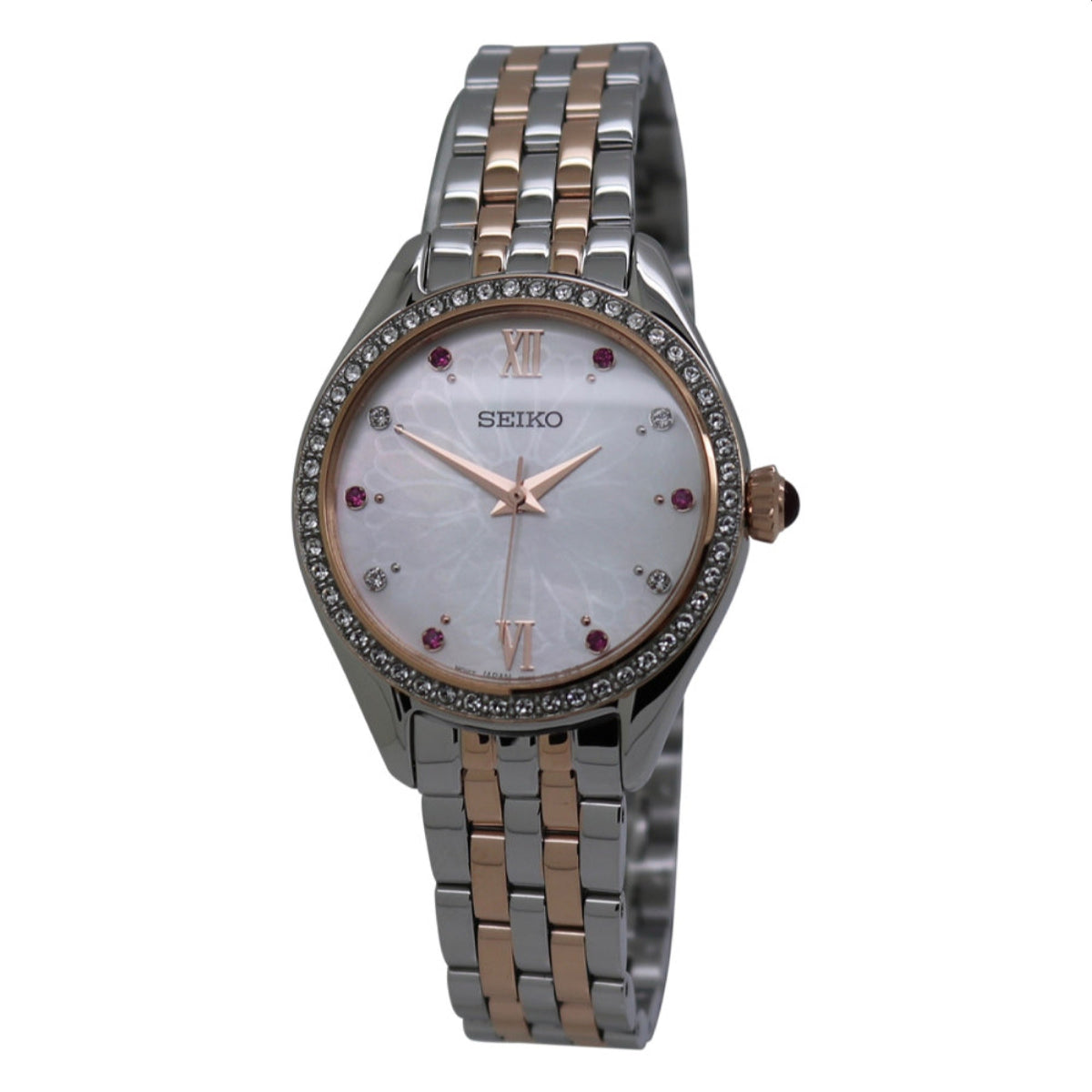Seiko Women&#39;s SUR542 Two-Tone Stainless Steel Watch