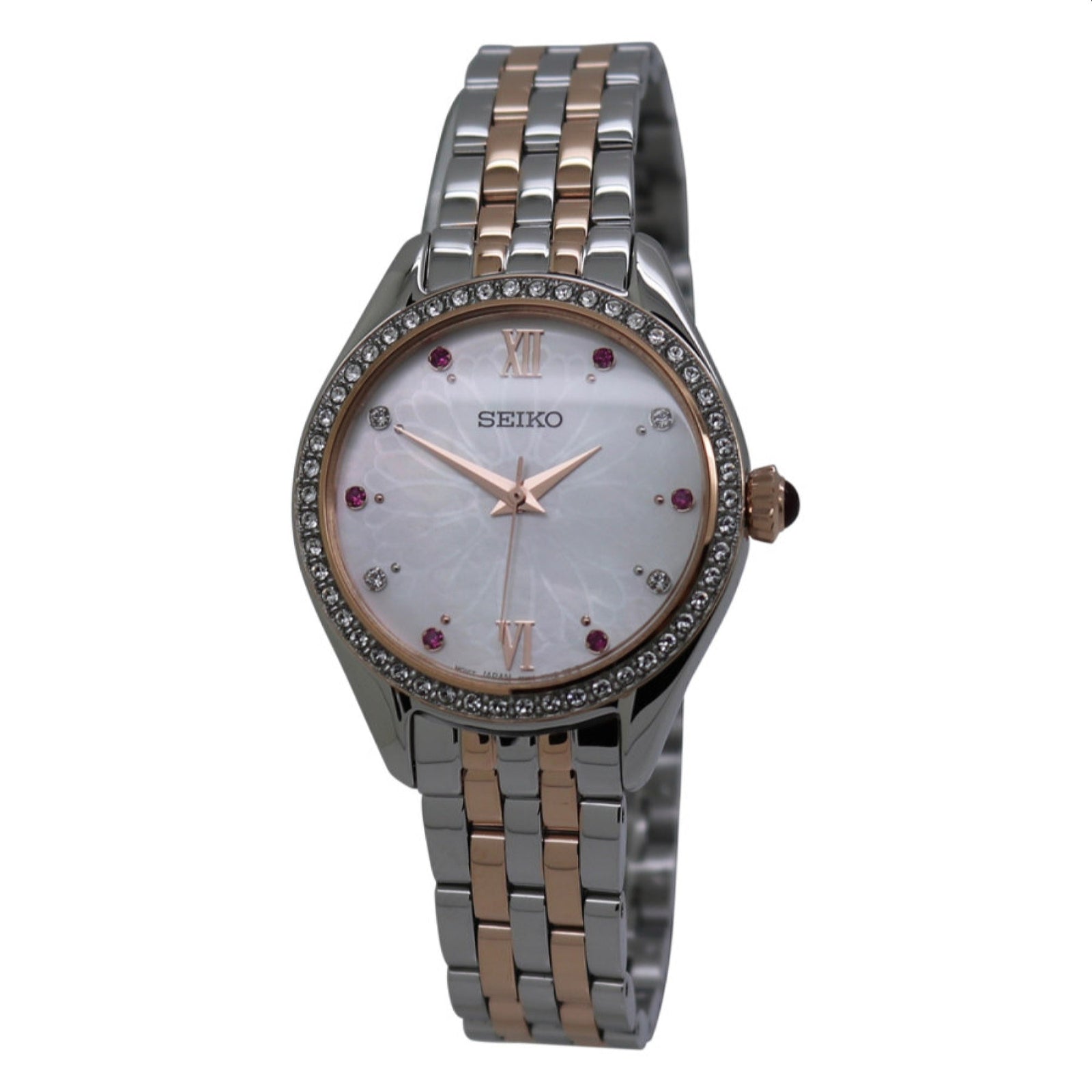 Seiko Women's SUR542 Two-Tone Stainless Steel Watch