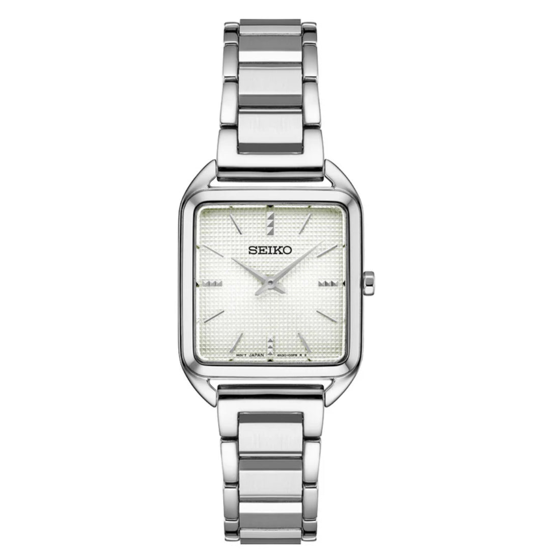 Seiko Conceptual Women's Silver-White Dial Stainless Steel Quartz Watch SWR073