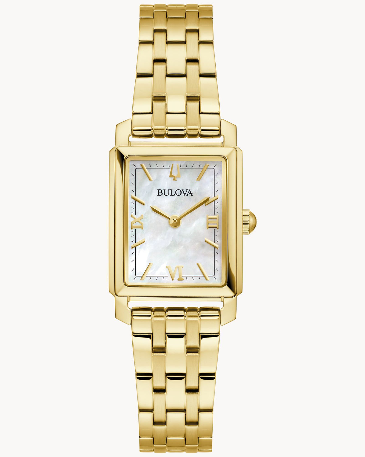 Bulova Sutton Collection Women's Gold-tone Bracelet Quartz Watch - 97L177