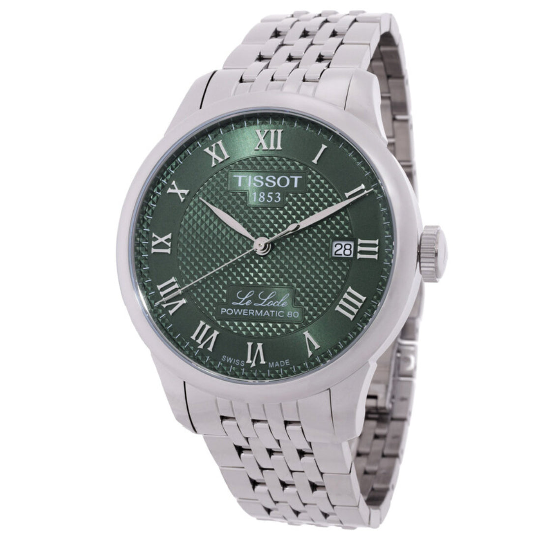 Tissot Le Locle Men's Silver Bracelet Automatic Watch - T006.407.11.093.00