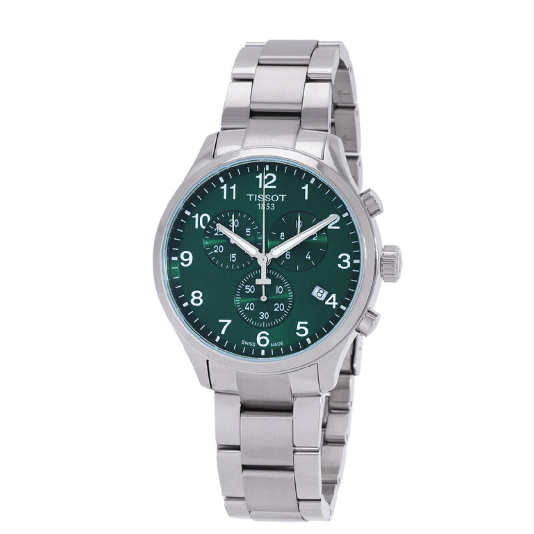 Tissot Chrono XL Classic / T-Sport Men's Silver Bracelet Quartz Watch - T116.617.11.092.00