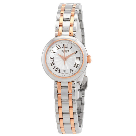 Tissot Bellissima Women's White Dial Stainless Steel Bracelet Quartz Watch T1260102201301