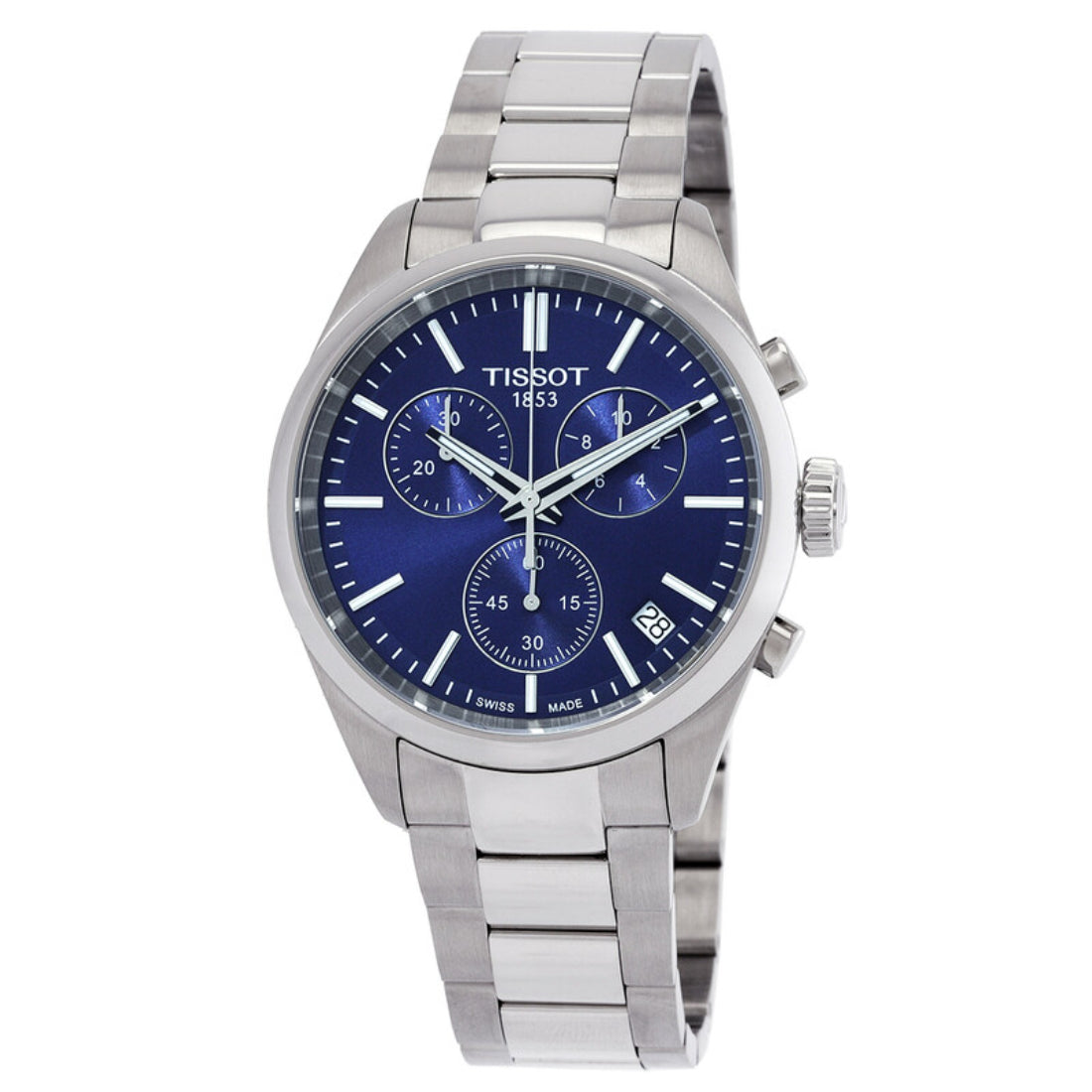 Tissot PR 100 Men's Grey Bracelet Quartz Watch - T150.417.11.041.00
