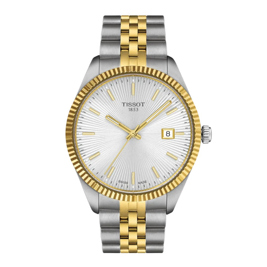 Tissot Ballade Men's Silver Dial Stainless Steel Bracelet Quartz Watch T156.410.22.031.00