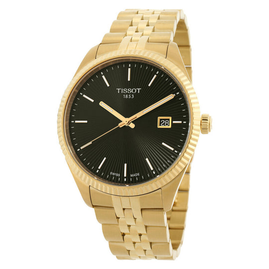 Tissot Ballade Men's Black Dial Stainless Steel Bracelet Quartz Watch T156.410.33.051.00