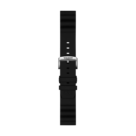 Tissot Black Silicone Strap 22 mm T852.047.179