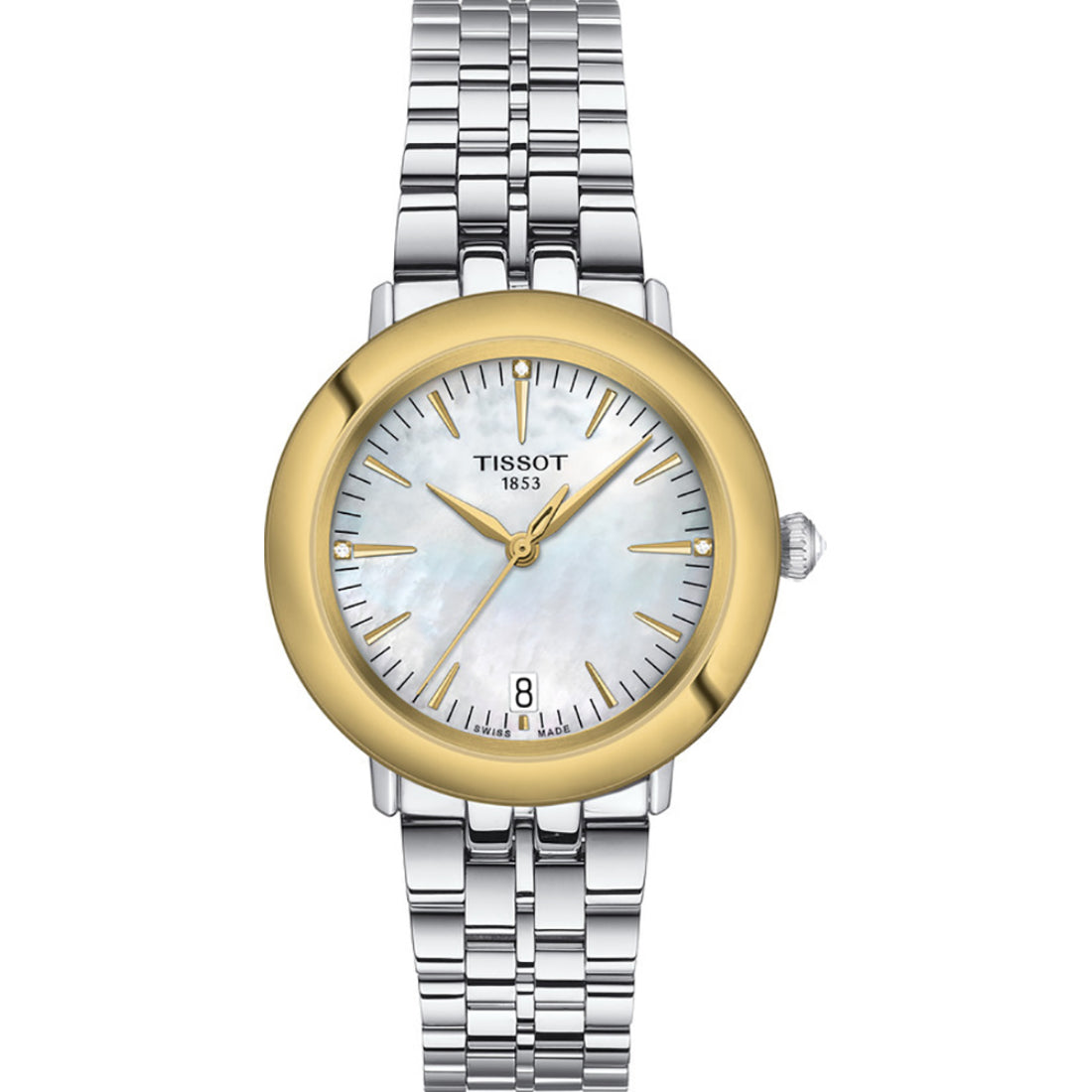 Tissot T-Gold Glendora Women's Silver Bracelet Quartz Watch - T929.210.41.116.01
