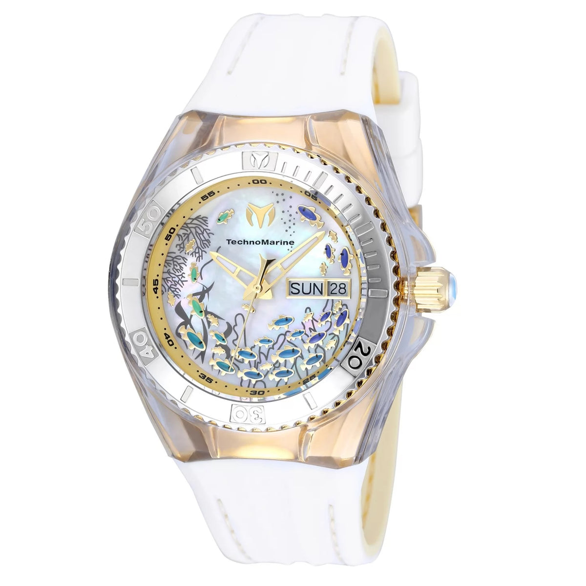 Technomarine Women's TM-115117 Cruise Quartz White Dial Watch