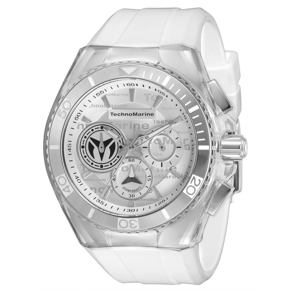 Technomarine Men's TM-118120 Cruise Quartz 3 Hand Antique Silver, Grey Dial Watch