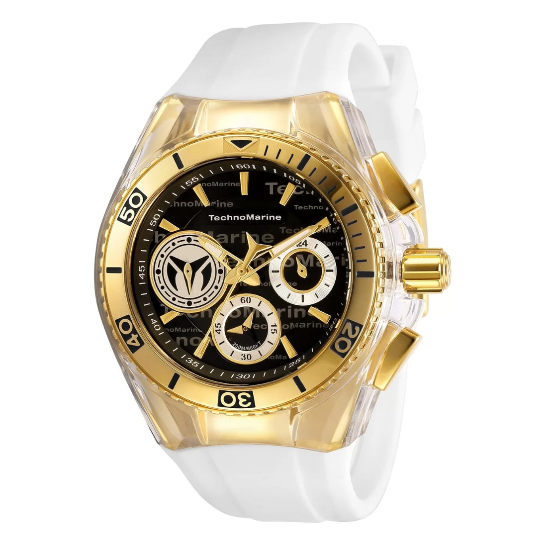 Technomarine Women's TM-118134 Cruise Quartz Chronograph Grey, Black Dial Watch