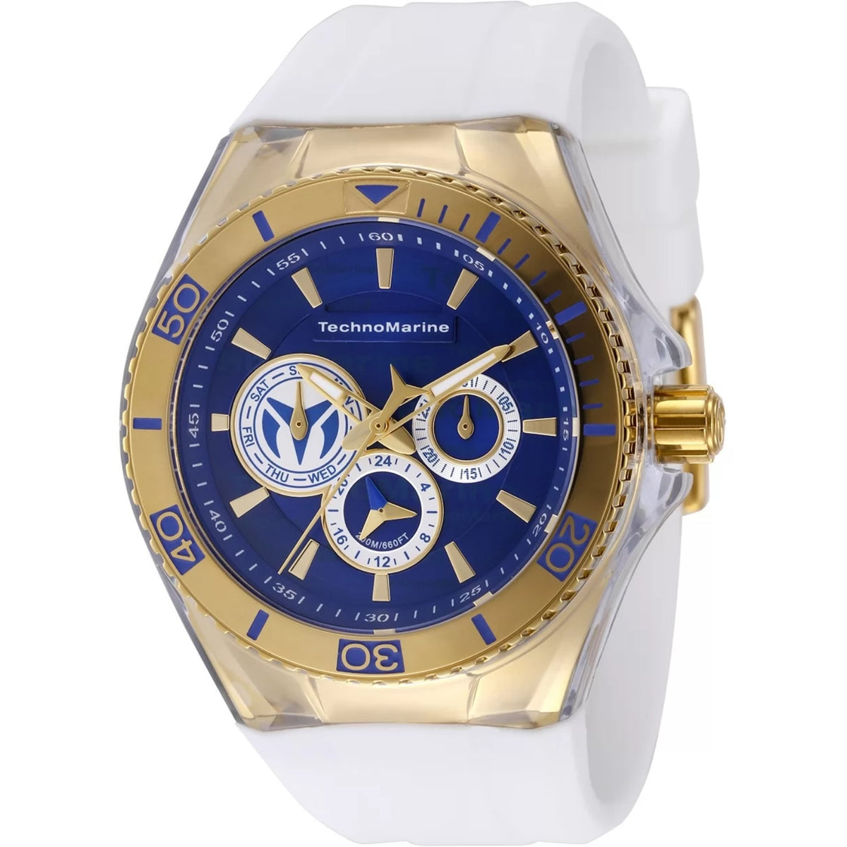 TechnoMarine Women's TM-118135 Cruise Quartz Chronograph Blue Dial Watch