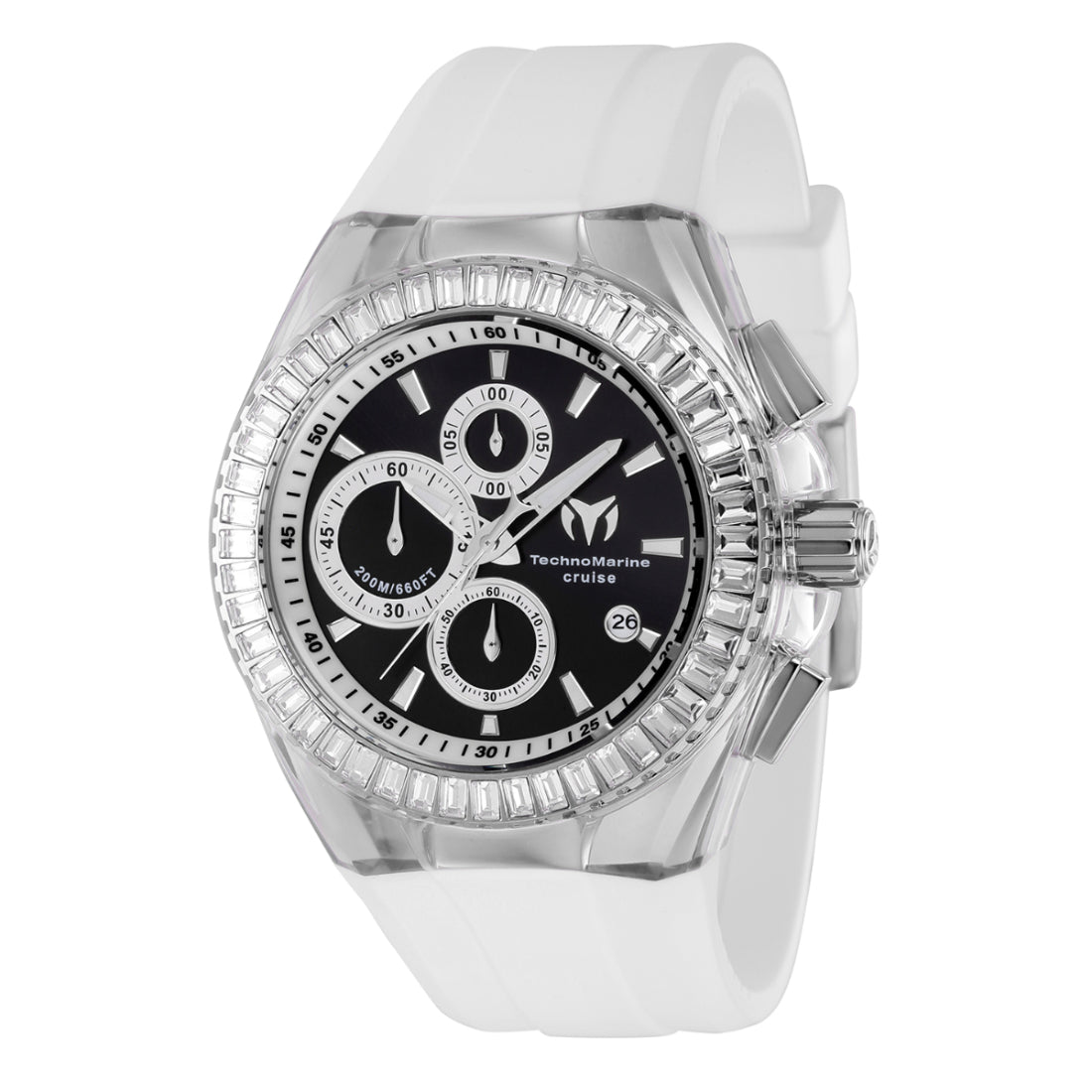 Technomarine Men's TM-121147 White Silicone Watch