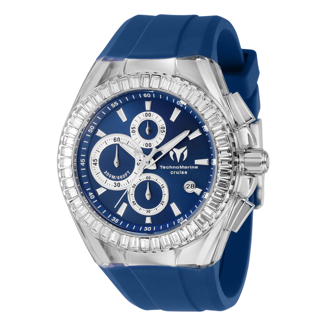 Technomarine Men's TM-121152 Blue Silicone Watch