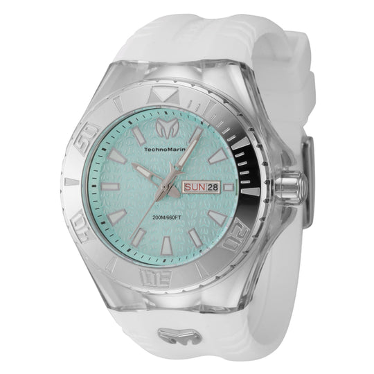 Technomarine Men's TM-122010 White Silicone Watch