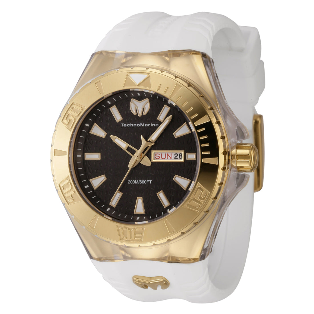 Technomarine Men's TM-122013 White Silicone Watch