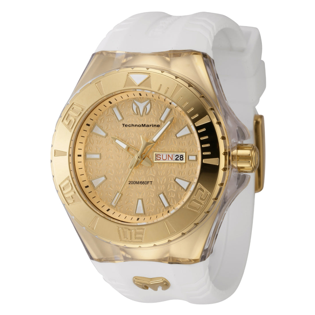 Technomarine Men's TM-122014 Black Silicone Watch