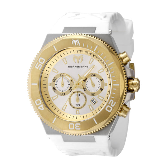 Technomarine Men's TM-224016 White Silicone Watch
