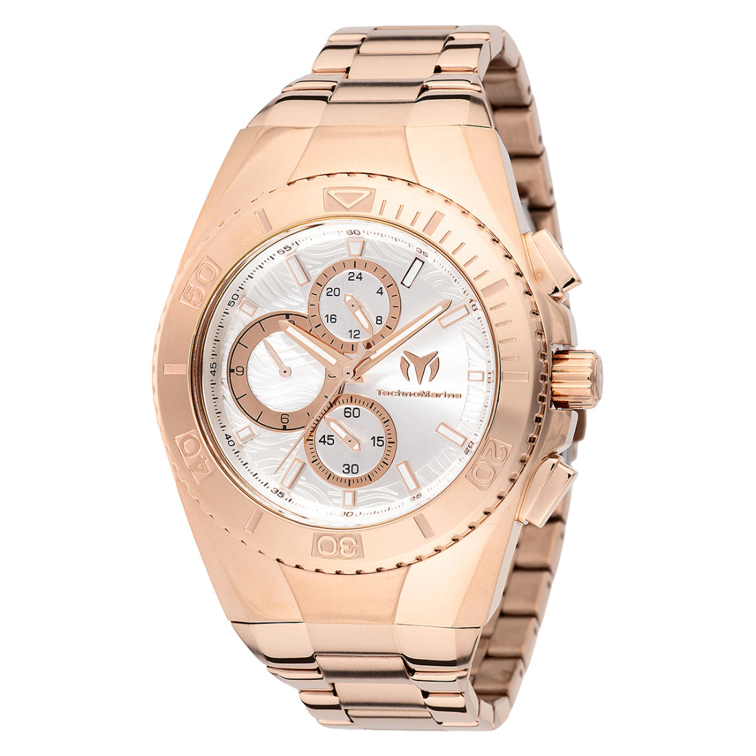 Technomarine Men's TM-224023 Rose Gold Stainless Steel Watch