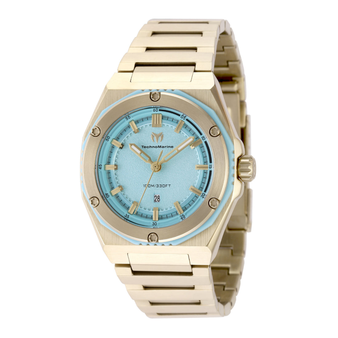 Technomarine Women's TM-416087 Gold Stainless Steel Watch