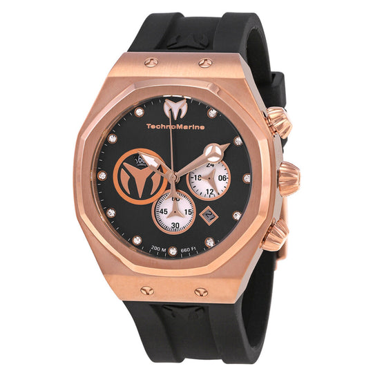 Technomarine Men's TM-520004 Gold Stainless Steel Mesh Watch