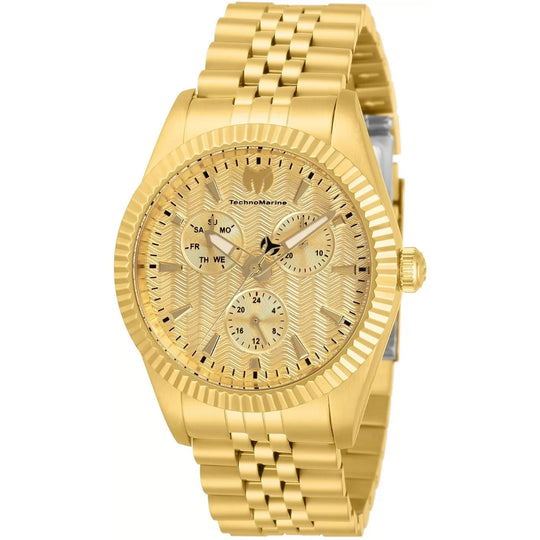 Technomarine Women's TM-719019 Sea Quartz Champagne Dial Watch