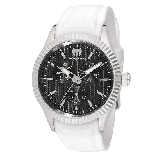 Technomarine Men's TM-724001 White Silicone Watch