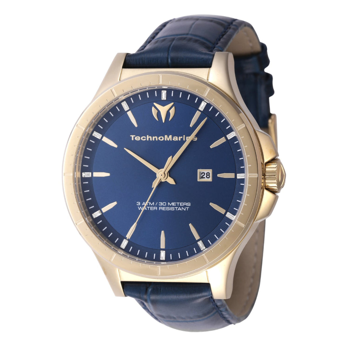 Technomarine Men's TM-822015 Blue Leather Watch