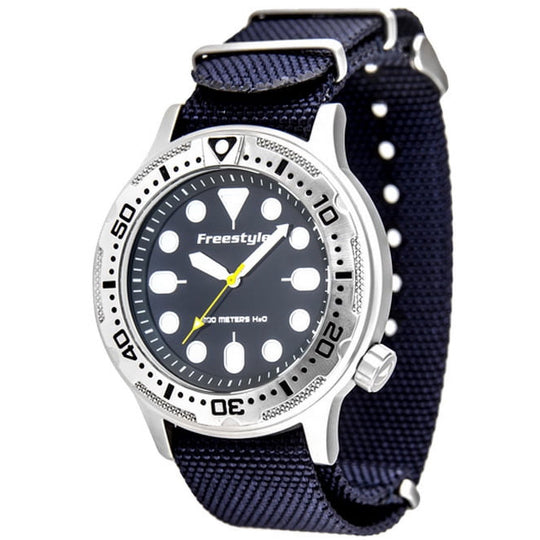 Freestyle Ballistic Diver Unisex Blue Strap Quartz Watch - 10019174