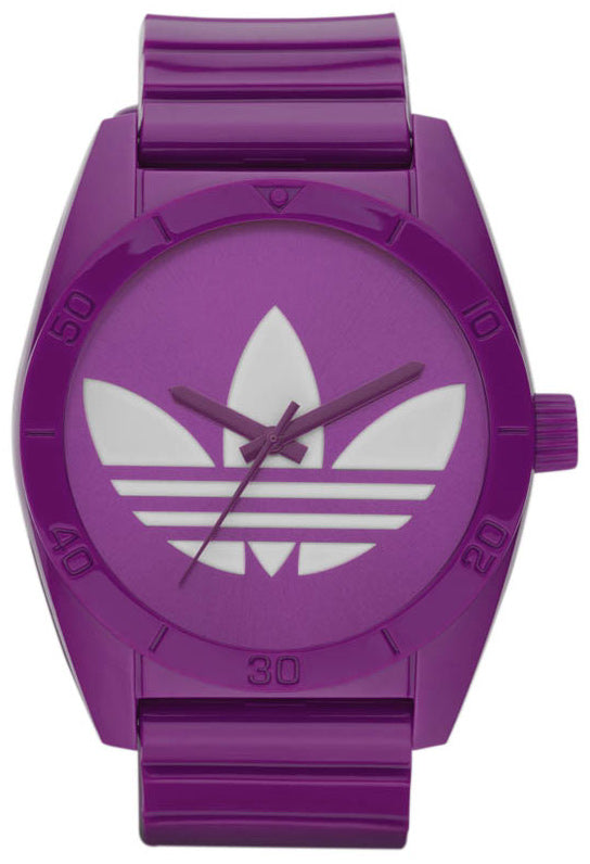 Adidas Santiago Unisex Purple Strap Quartz Watch - ADH2658