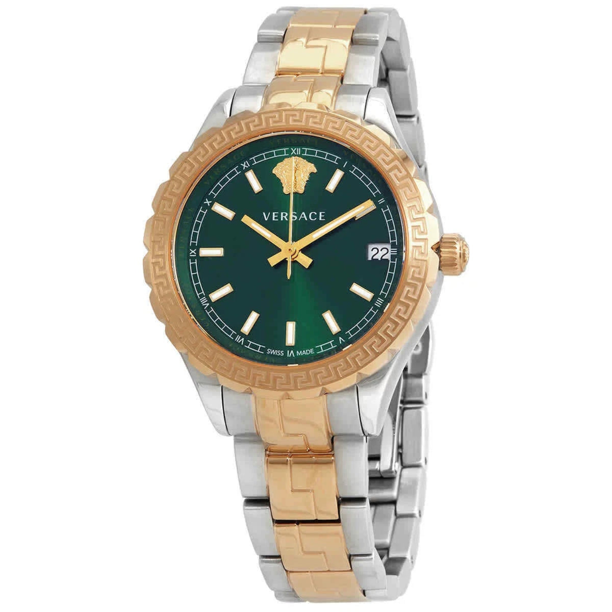 Versace Women's V12050016 Rose Gold-tone Stainless Steel Watch