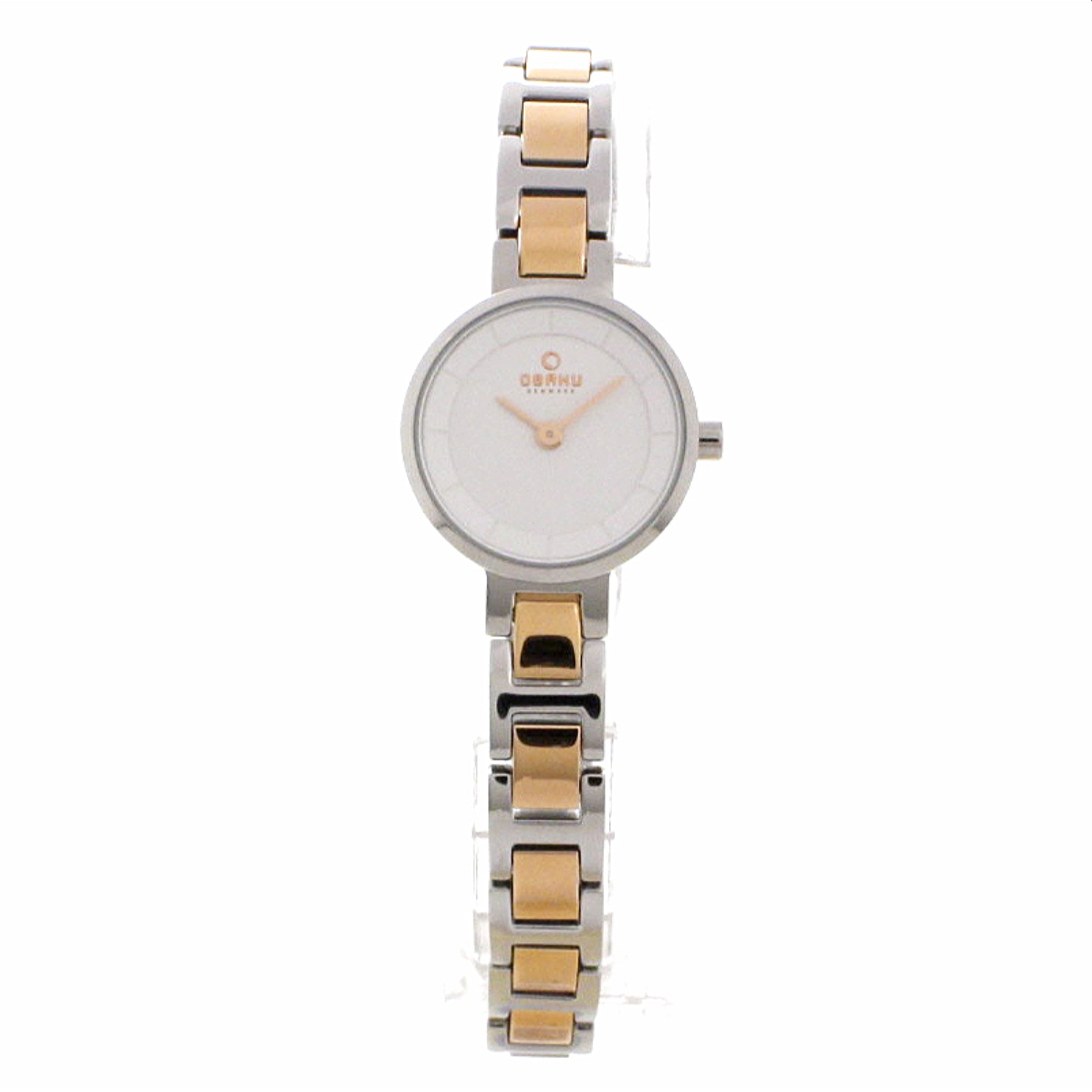 Obaku Women's V198LXCISC Two-tone (Silver-tone and Gold-tone) Stainless Steel Watch