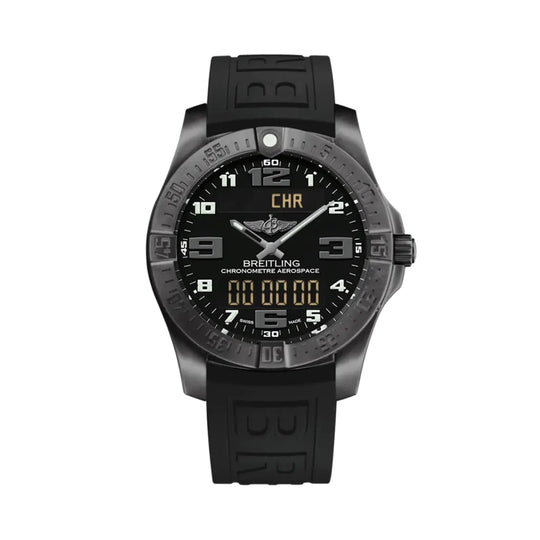 Breitling Aerospace Evp Night Mission Men's Black Strap Quartz Watch - V7936310-BD60-152S