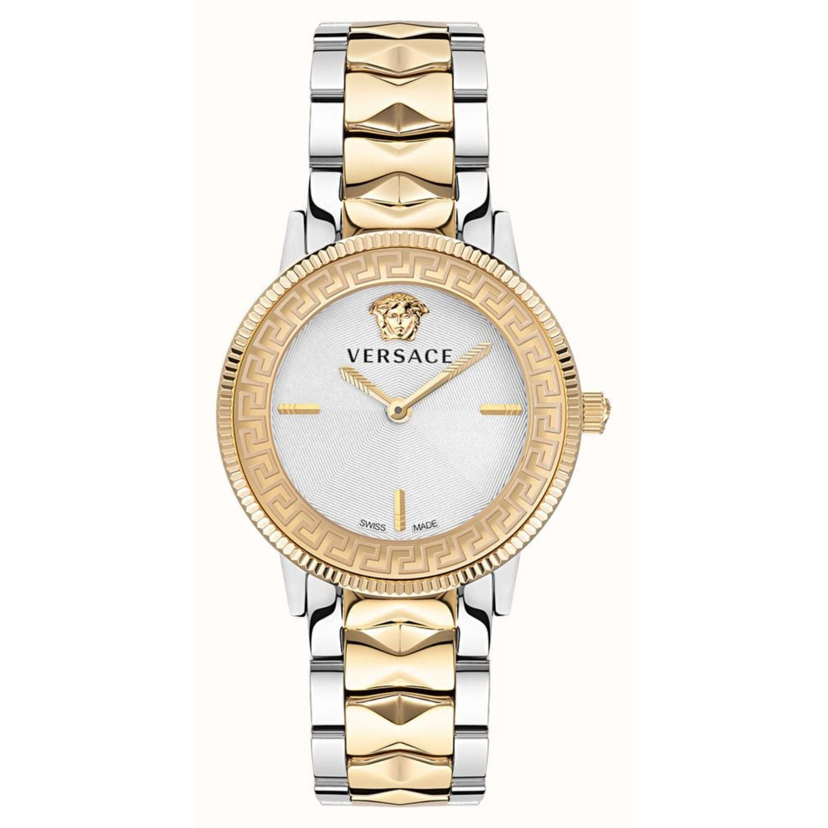 Versace Women's VE2P00422 Two-tone (Silver-tone and Gold-tone) Stainless Steel Watch