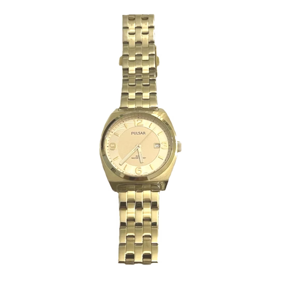 Pulsar Series Essentials Men's Gold Dial Quartz Watch VJ42-X110