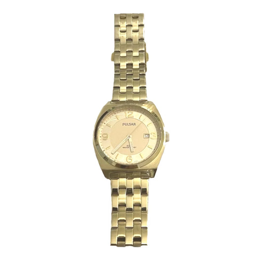 Pulsar Series Essentials Men's Gold Dial Quartz Watch VJ42-X110