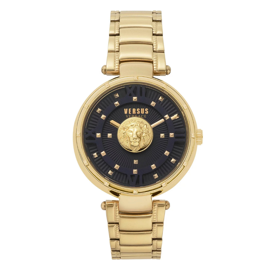 Versace Moscova Women's Black Dial Stainless Steel Bracelet Quartz Watch VSPHH2821