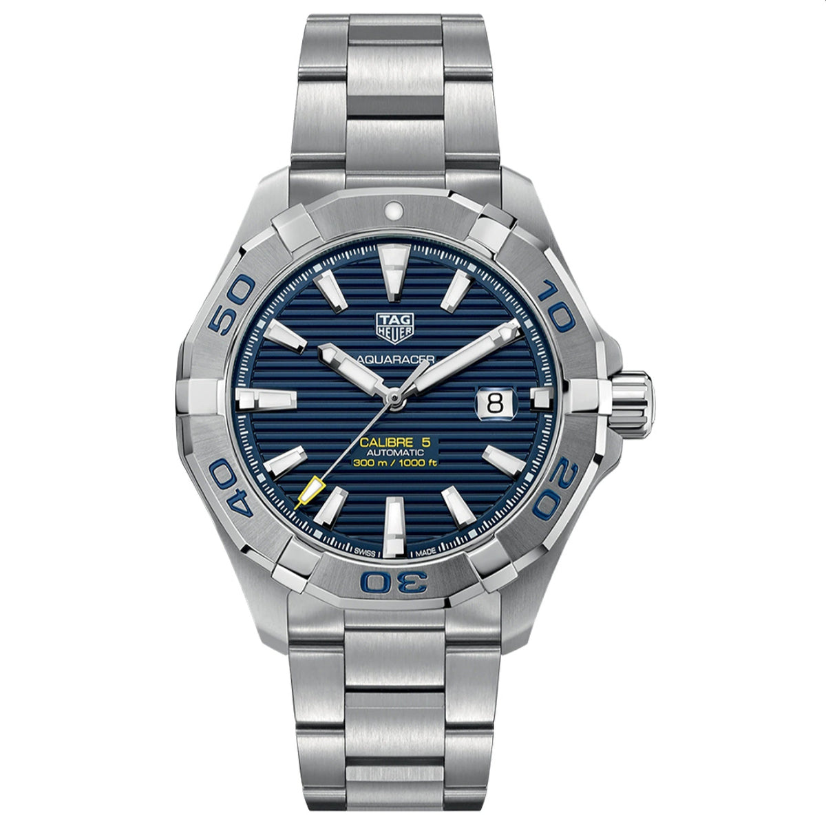Tag Heuer Men&#39;s WAY201E.BA0927 Silver Stainless Steel Watch