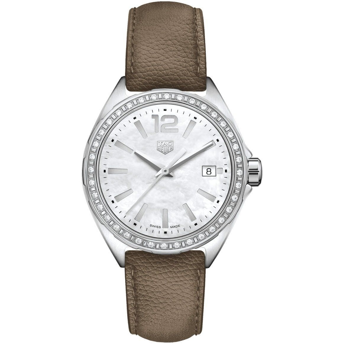 Tag Heuer Women&#39;s WBJ131A.FC8255 Brown (Calfskin) Leather Watch