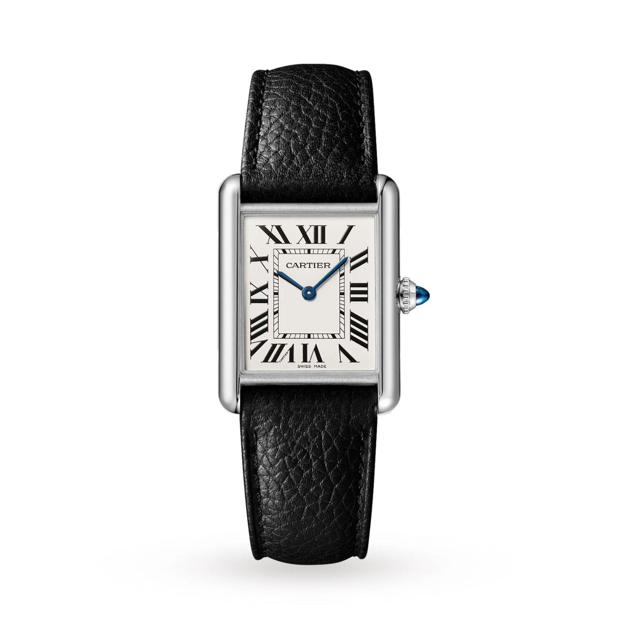 Cartier Unisex WSTA0041 Black Leather Watch