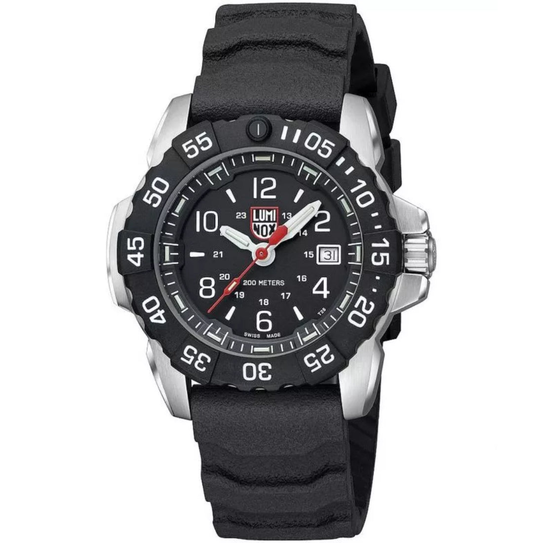 Luminox Navy SEAL Men's Black Strap Quartz Watch - XS.3251.CB