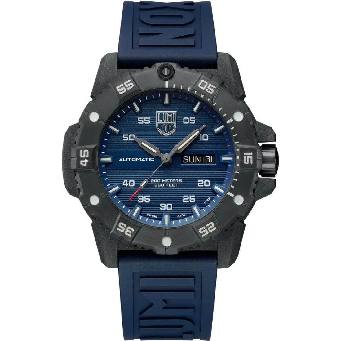 Luminox Master Carbon SEAL Men's Blue Dial Rubber Strap Automatic Watch XS.3863