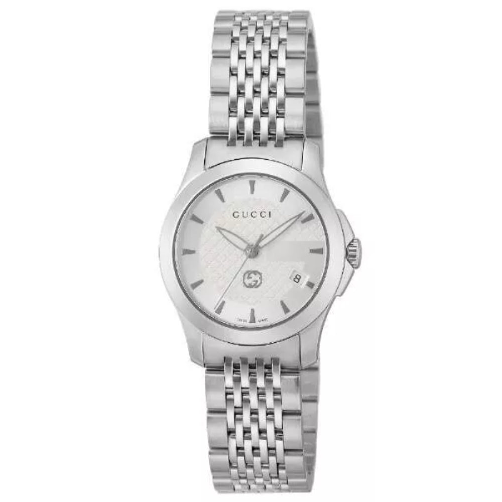 Gucci Women's YA1265028 Silver-tone Stainless Steel Watch