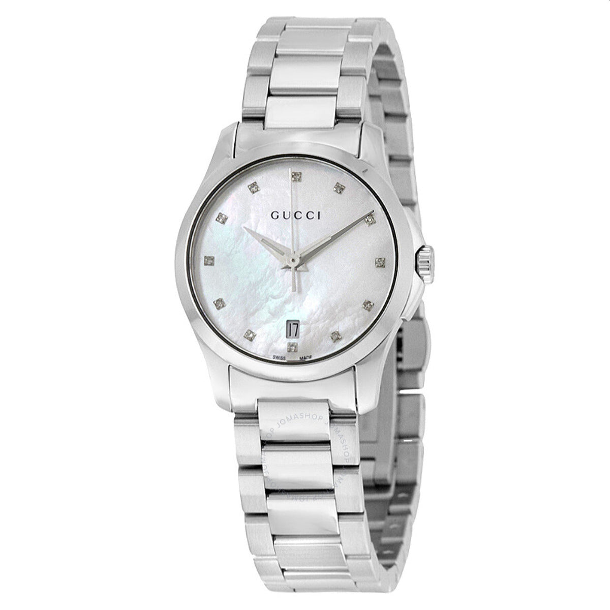 Gucci Women&#39;s YA126542 Silver Stainless steel Watch
